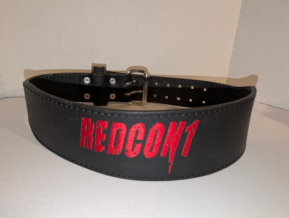 Redcon1 1 Weight Lifting Belt 44" Large Gym Training Belt